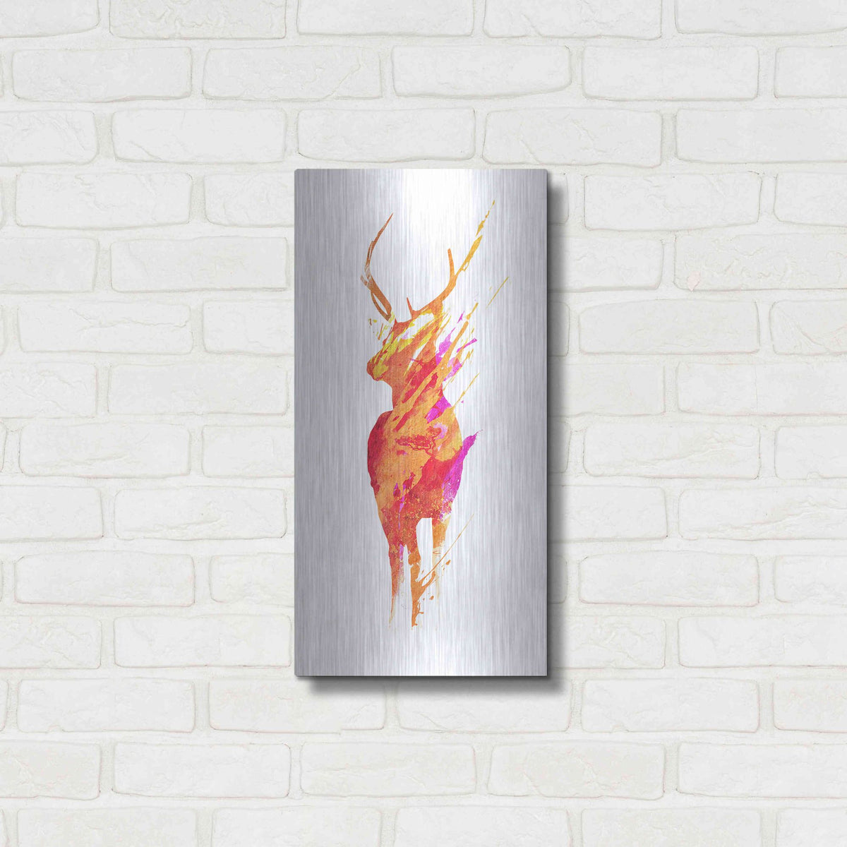 Luxe Metal Art 'On The Road Again' by Robert Farkas, Metal Wall Art,12x24