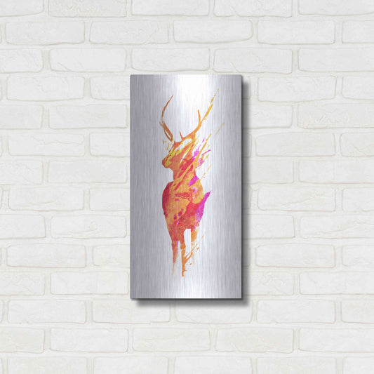 Luxe Metal Art 'On The Road Again' by Robert Farkas, Metal Wall Art,12x24