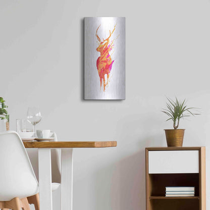 Luxe Metal Art 'On The Road Again' by Robert Farkas, Metal Wall Art,12x24