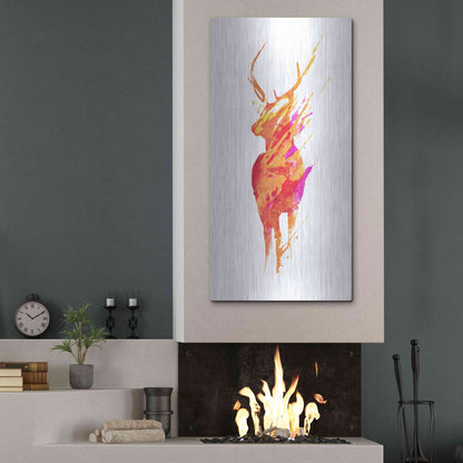 Luxe Metal Art 'On The Road Again' by Robert Farkas, Metal Wall Art,24x48