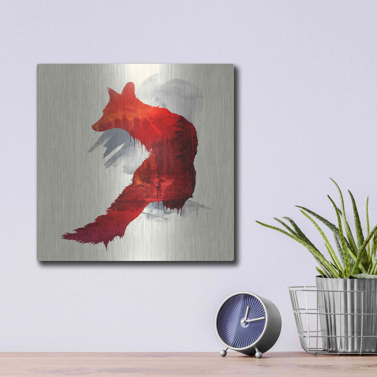 'Bad Memories' by Robert Farkas – Metal Wall Art, 12x12 room view