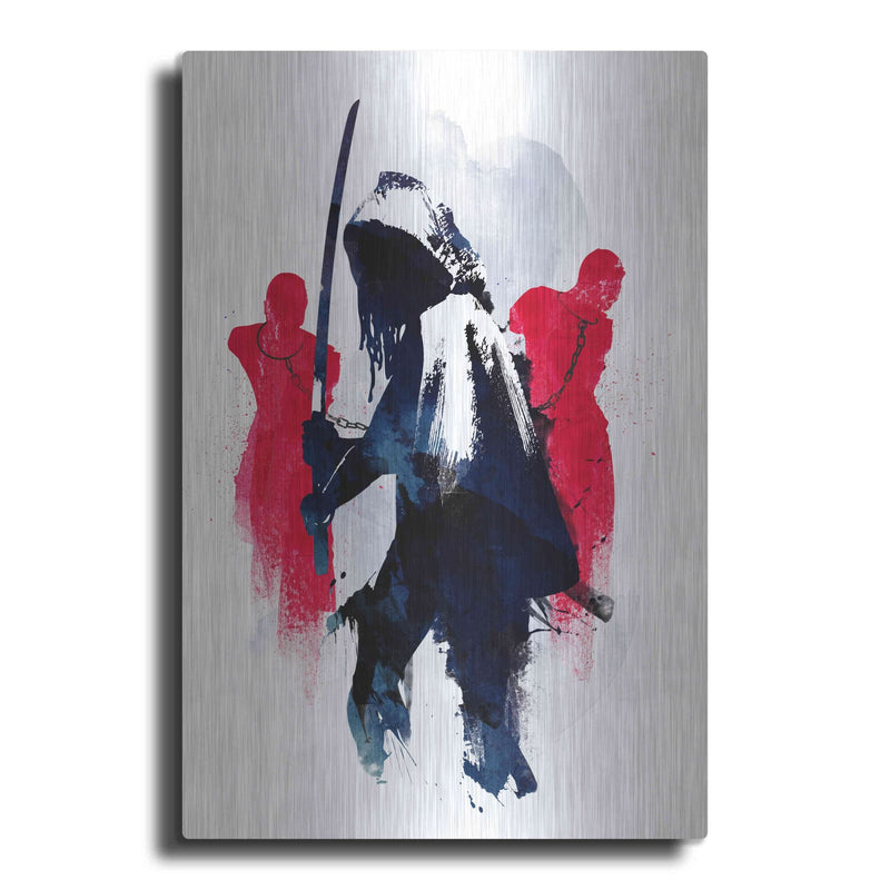 'Michonne' by Robert Farkas – Metal Wall Art