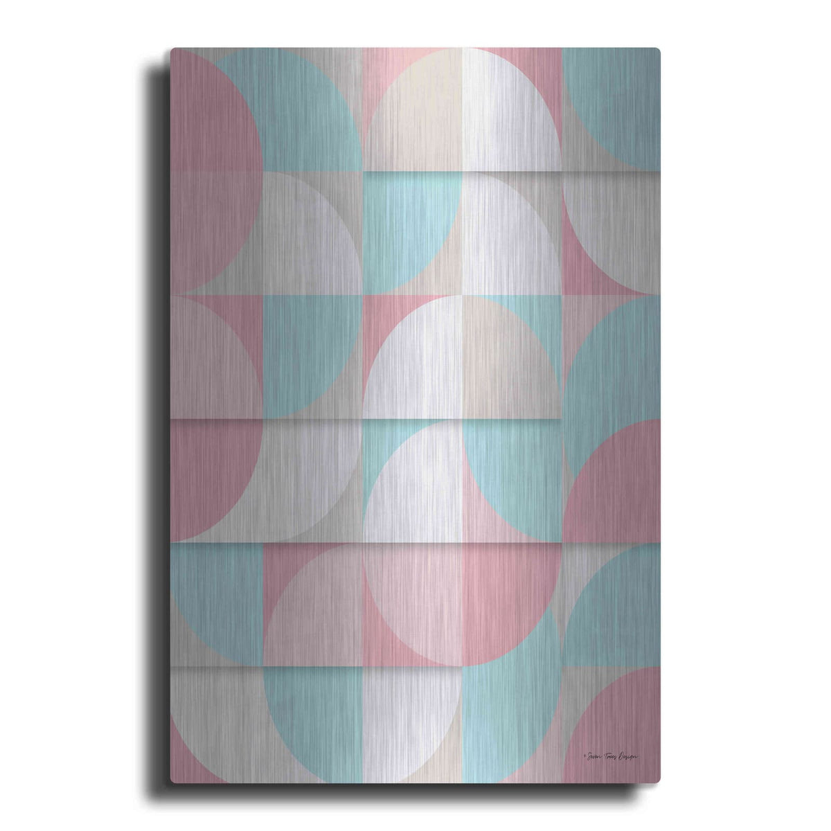 'The Scandinavian Geometry' by Seven Trees Design – Metal Wall Art