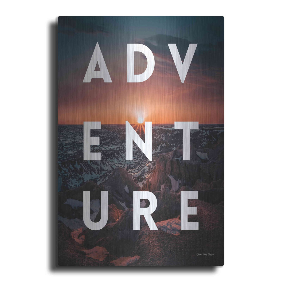'Adventure Landscape' by Seven Trees Design – Metal Wall Art