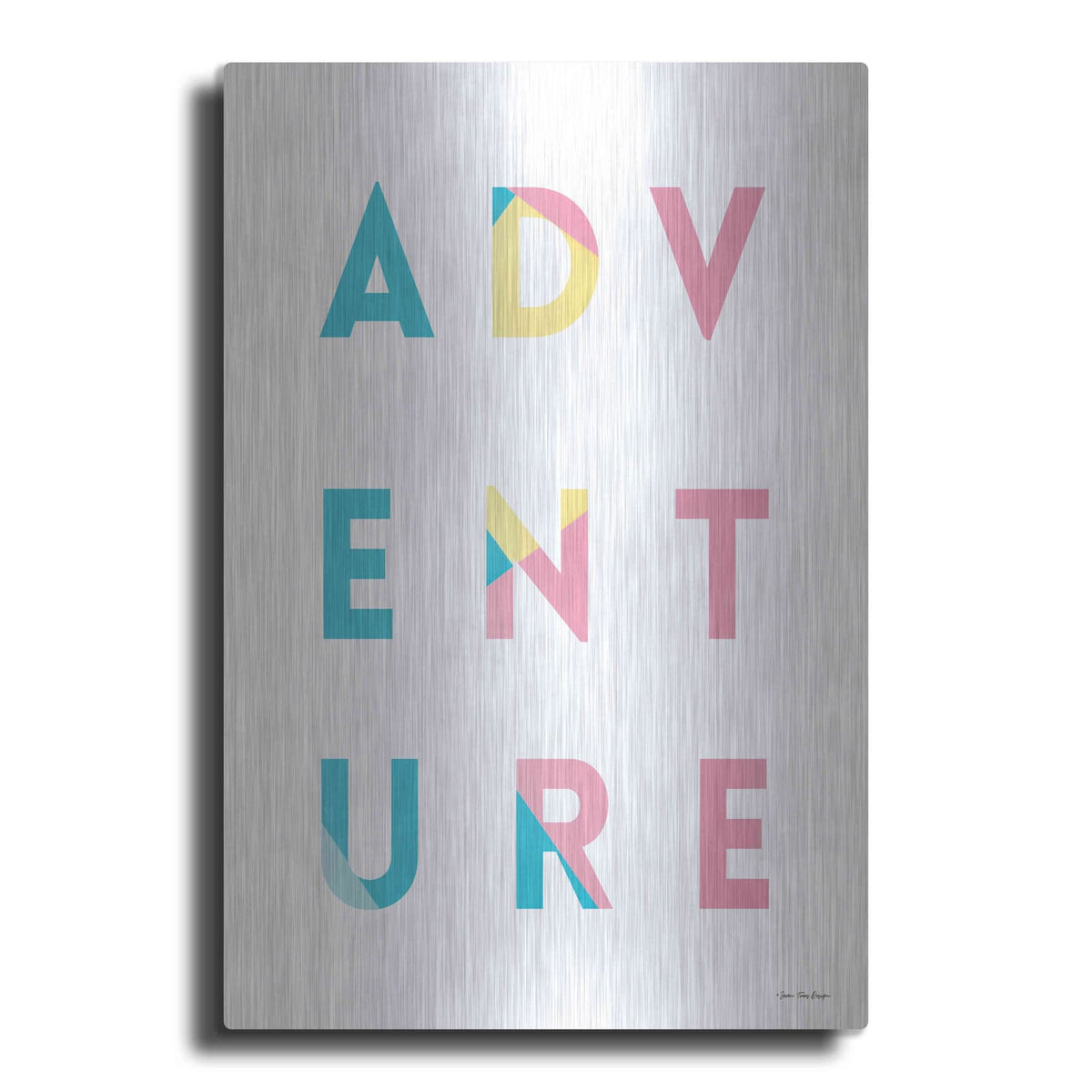 'Adventure in Colors' by Seven Trees Design – Metal Wall Art