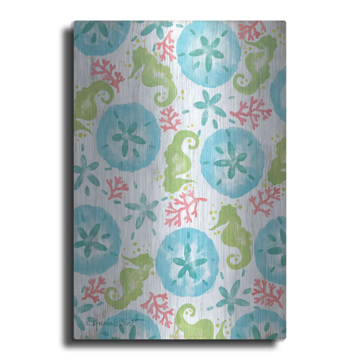 'Coastal Breeze' by Annie LaPoint – Metal Wall Art