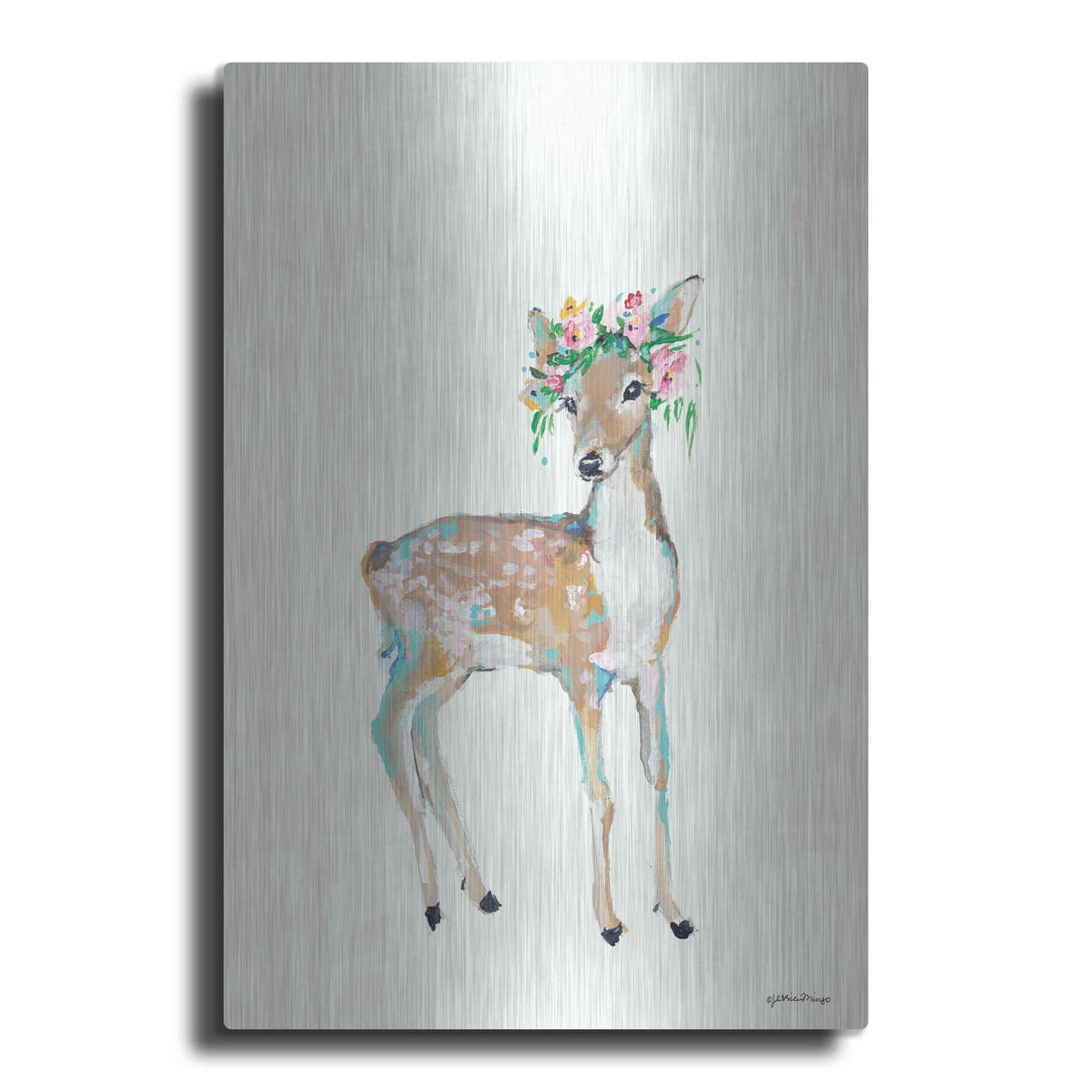 'Doe' by Jessica Mingo – Metal Wall Art