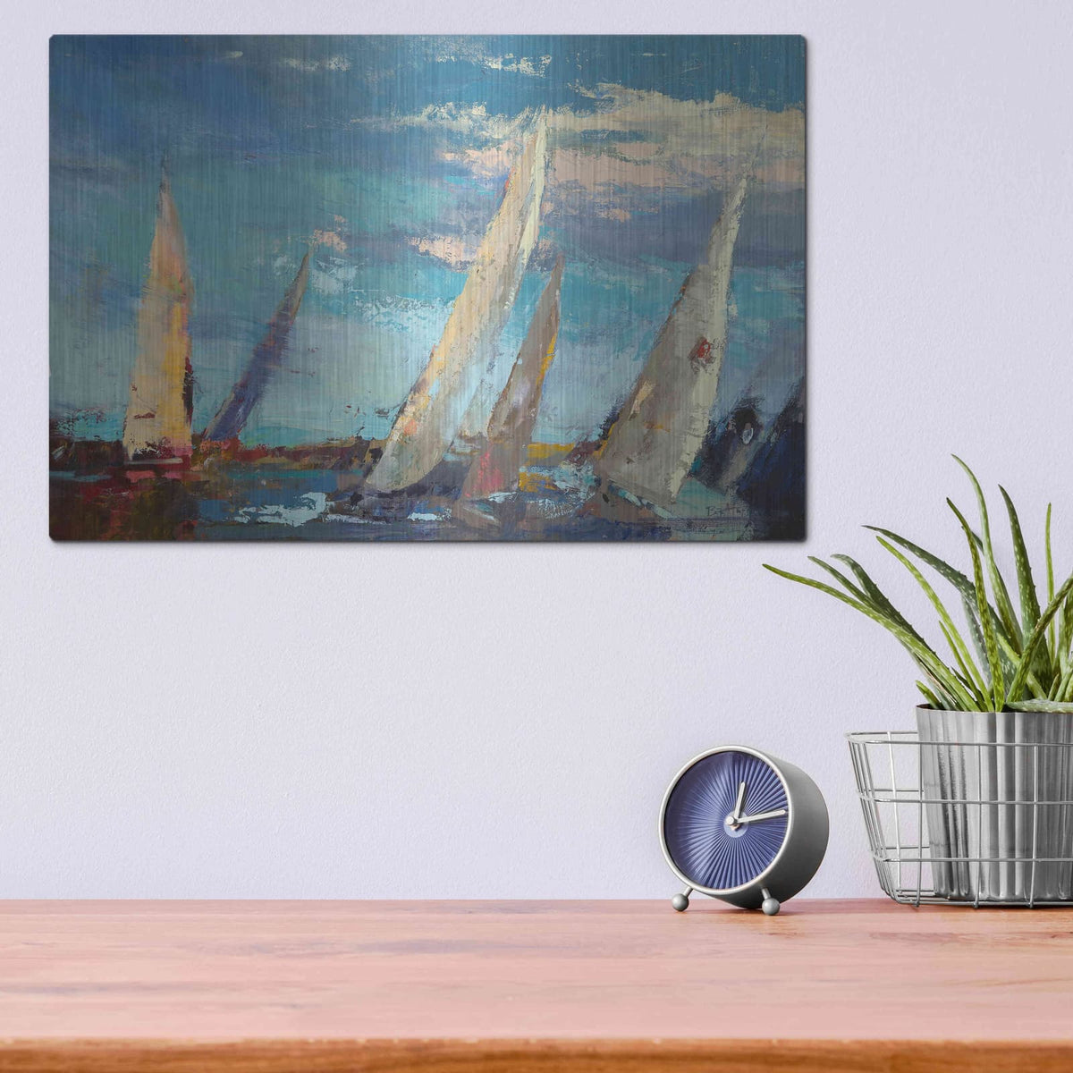 'Magnificence' by Beth Forst – Metal Wall Art, 16x12 room view