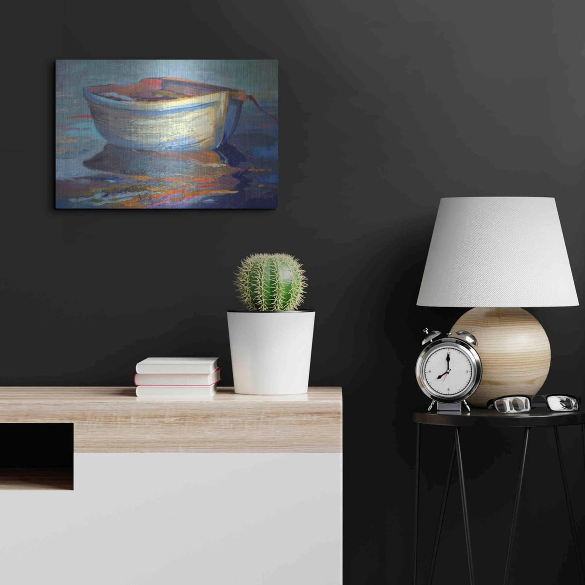 'Sail Away' by Beth Forst – Metal Wall Art, 24x16 room view