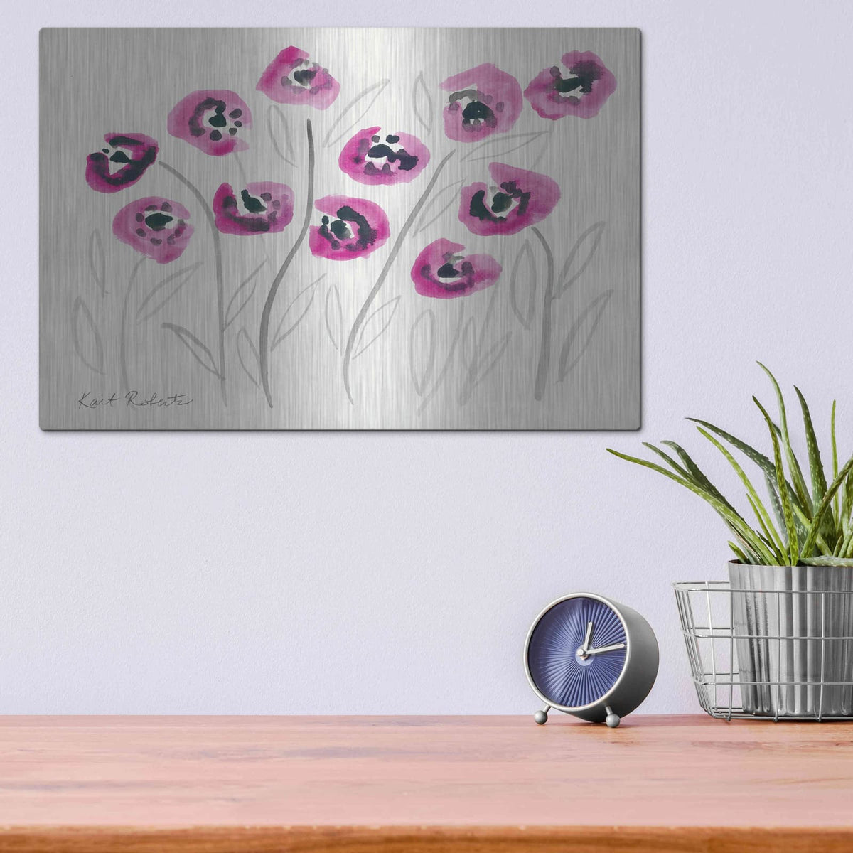 'Secret Admirer' by Kait Roberts – Metal Wall Art, 16x12 room view