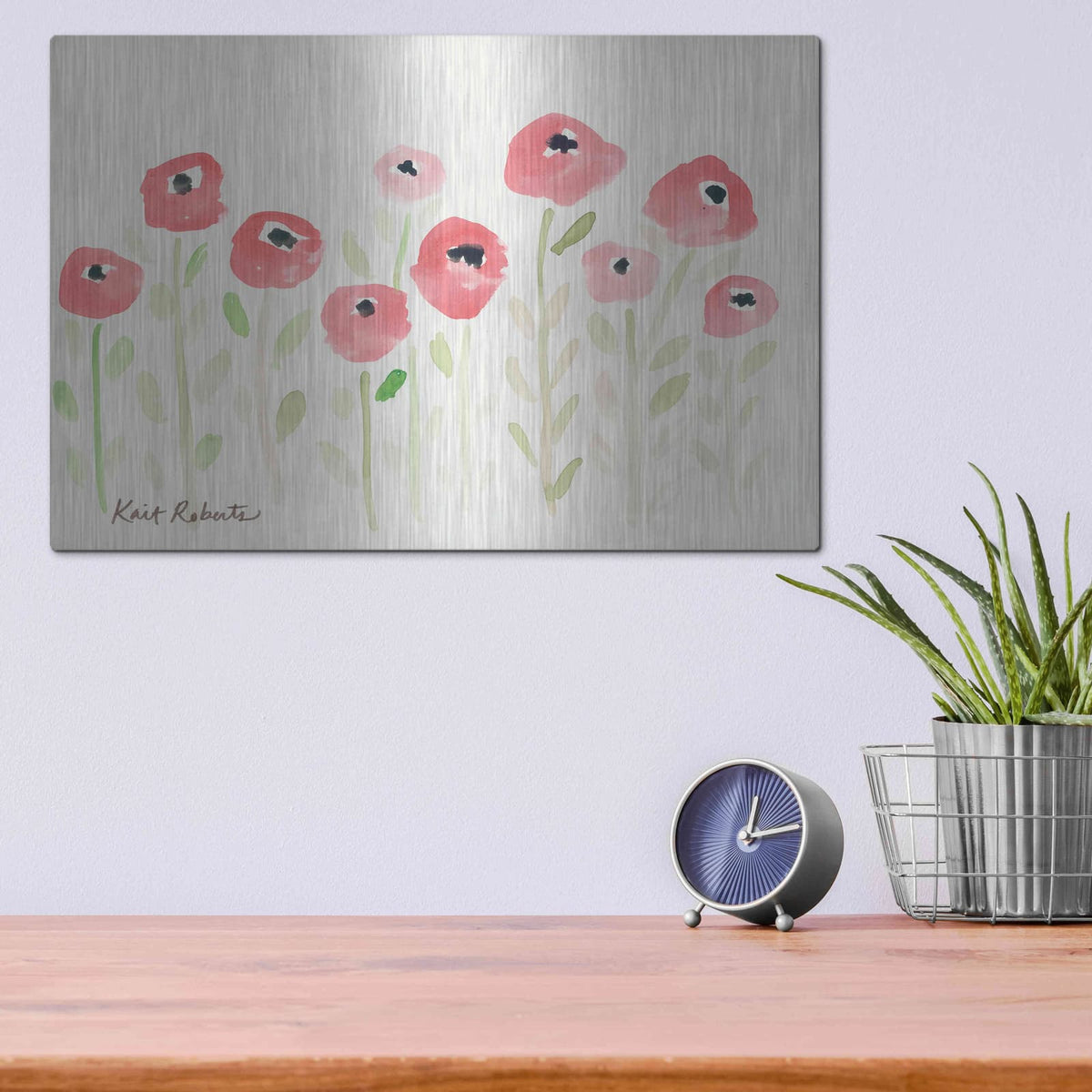 'Cutie' by Kait Roberts – Metal Wall Art, 16x12 room view