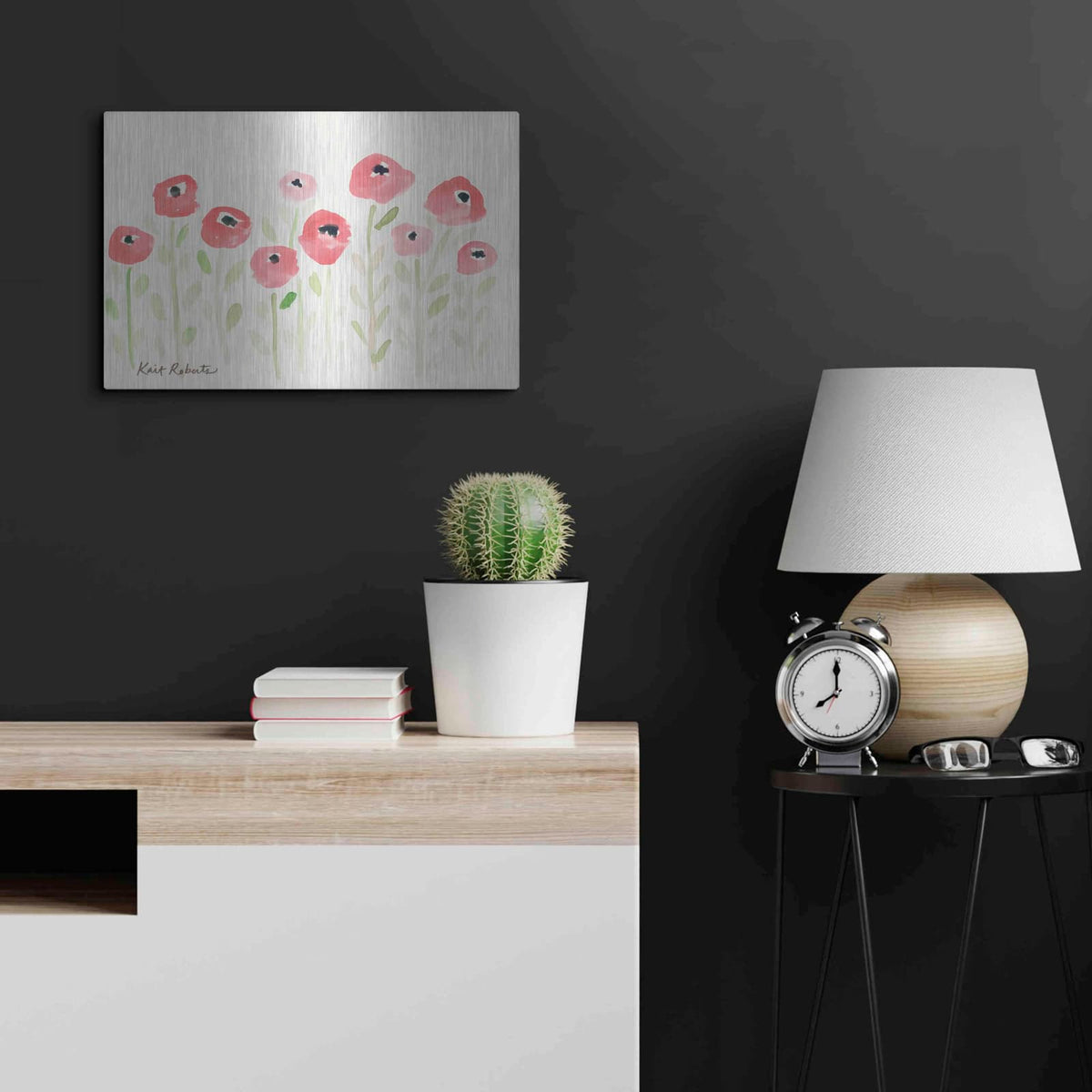 'Cutie' by Kait Roberts – Metal Wall Art, 24x16 room view