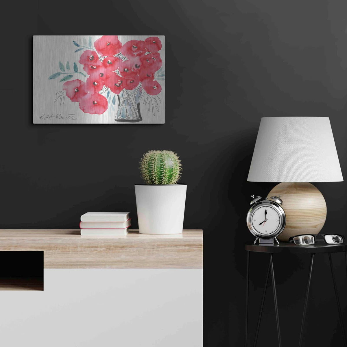 'Delighted in the Light' by Kait Roberts – Metal Wall Art, 24x16 room view
