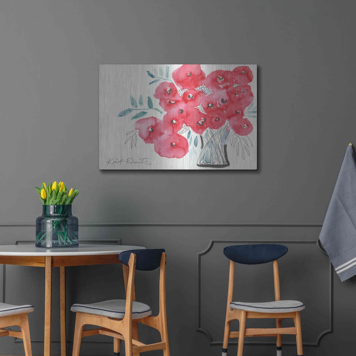 'Delighted in the Light' by Kait Roberts – Metal Wall Art, 36x24 room view