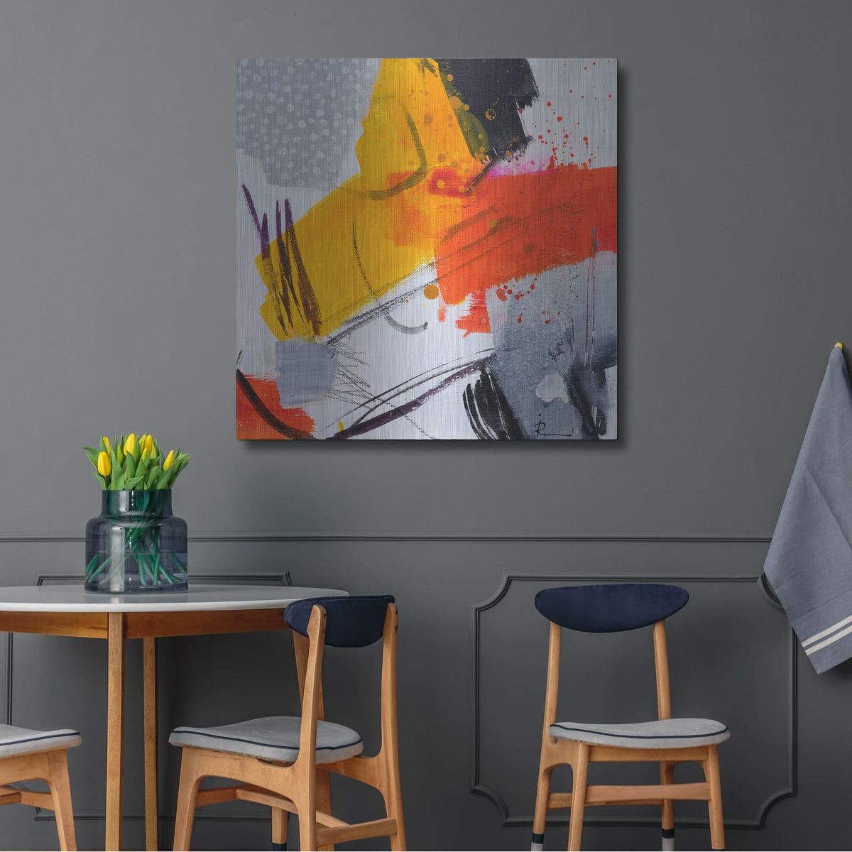 'Untitled 303' by Ira Ivanova – Metal Wall Art, 36x36 room view