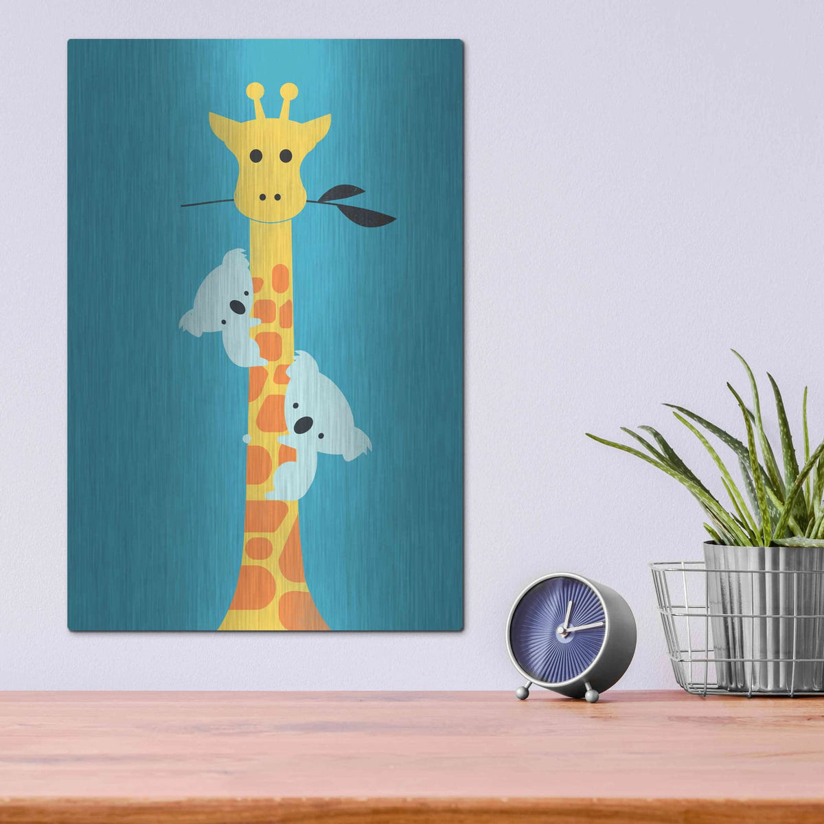 'I'll Be Your Tree' by Jay Fleck – Metal Wall Art, 12x16 room view