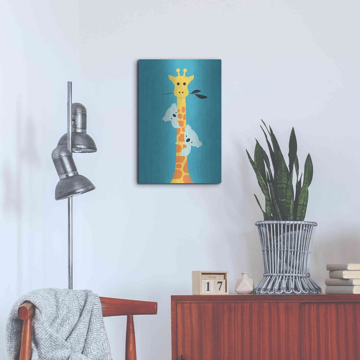 'I'll Be Your Tree' by Jay Fleck – Metal Wall Art, 16x24 room view