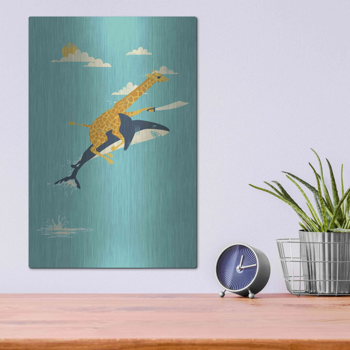 'Onward!' by Jay Fleck – Metal Wall Art, 12x16 room view