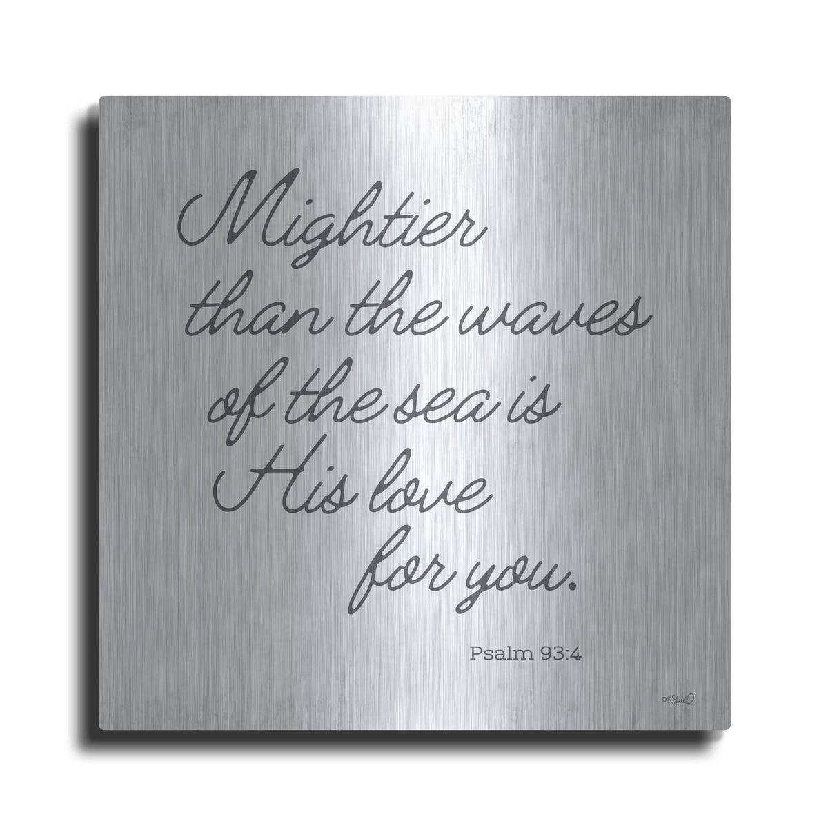 'Mightier than the Waves' by Kate Sherrill – Metal Wall Art