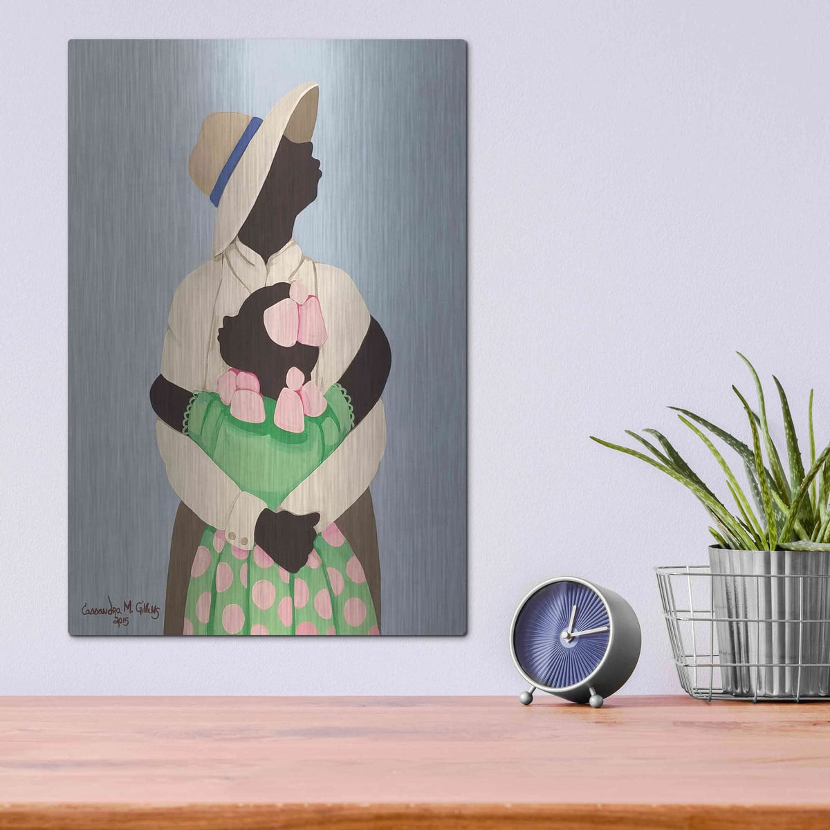 'Daddy' by Cassandra Gillens – Metal Wall Art, 12x16 room view