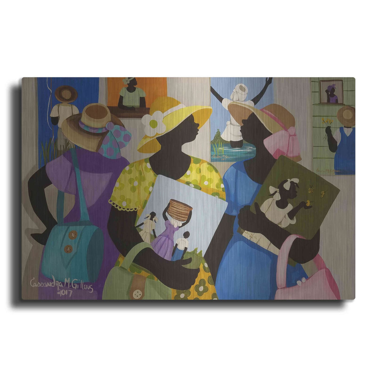 'Buy Art' by Cassandra Gillens – Metal Wall Art