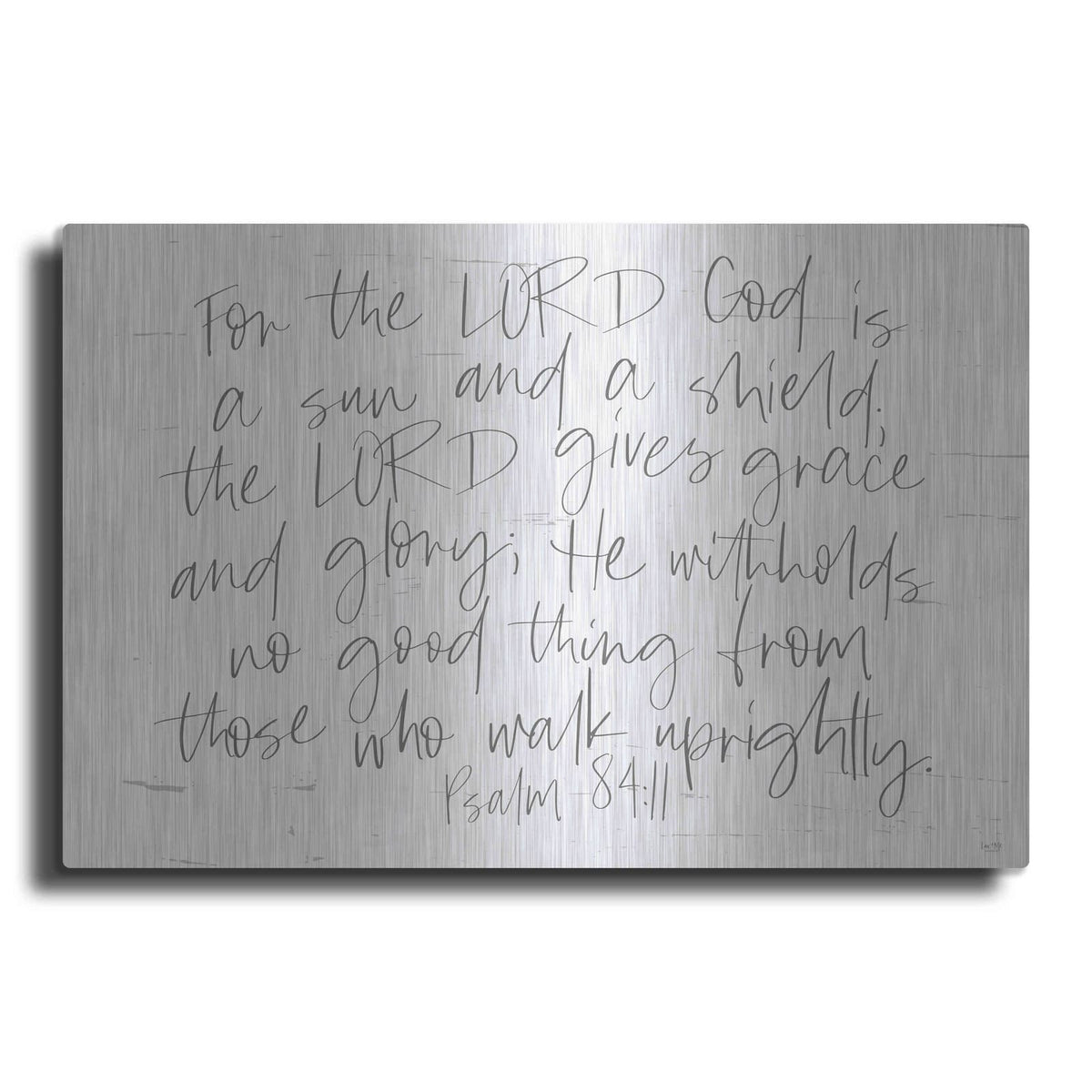 'Sun and a Shield' by Lux + Me – Metal Wall Art