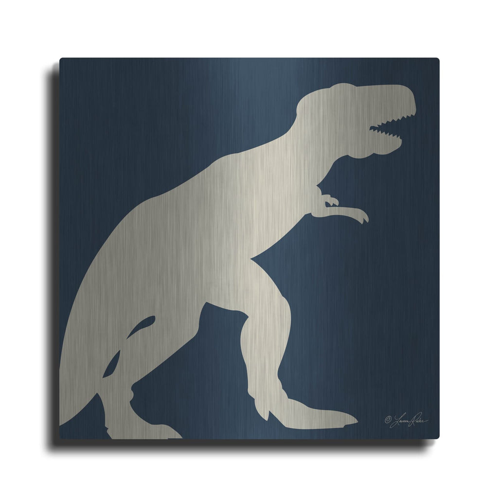 'Dino I' by Lauren Rader – Metal Wall Art