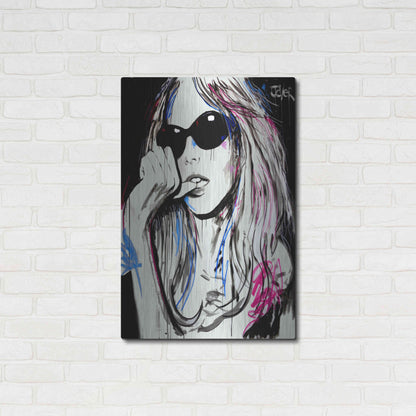 Luxe Metal Art 'Catch Ya' by Loui Jover, Metal Wall Art,24x36