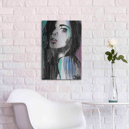 Luxe Metal Art 'Forever Faraway' by Loui Jover, Metal Wall Art,16x24