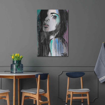 Luxe Metal Art 'Forever Faraway' by Loui Jover, Metal Wall Art,24x36