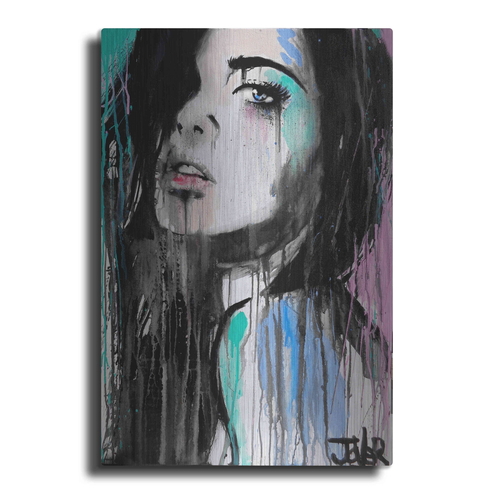 Luxe Metal Art 'Forever Faraway' by Loui Jover, Metal Wall Art