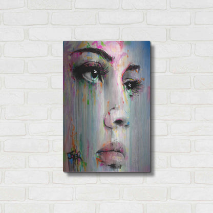 Luxe Metal Art 'Home' by Loui Jover, Metal Wall Art,16x24