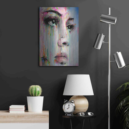 Luxe Metal Art 'Home' by Loui Jover, Metal Wall Art,16x24