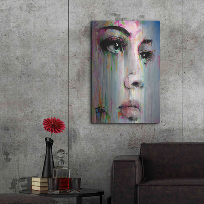Luxe Metal Art 'Home' by Loui Jover, Metal Wall Art,24x36