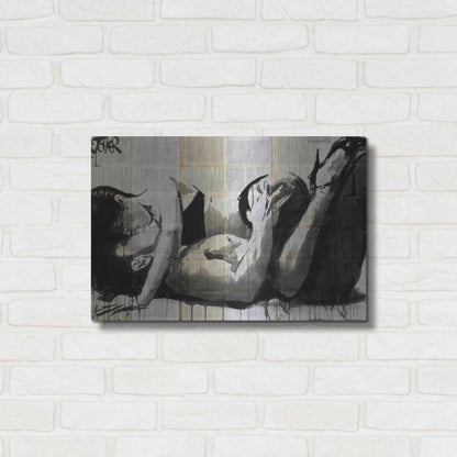 Luxe Metal Art 'Lust' by Loui Jover, Metal Wall Art,24x16