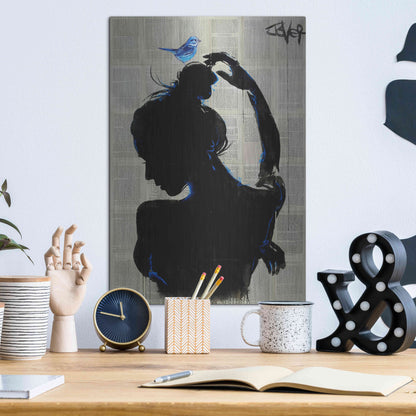 Luxe Metal Art 'Victorys Hope' by Loui Jover, Metal Wall Art,12x16