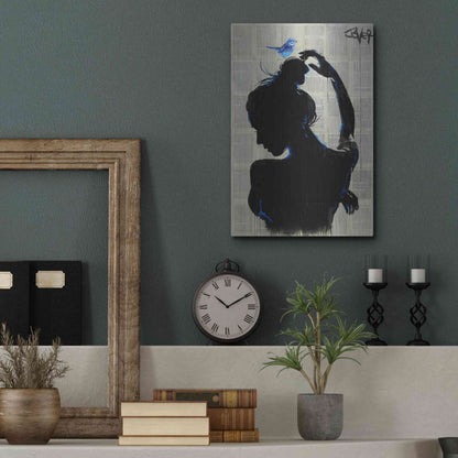 Luxe Metal Art 'Victorys Hope' by Loui Jover, Metal Wall Art,12x16