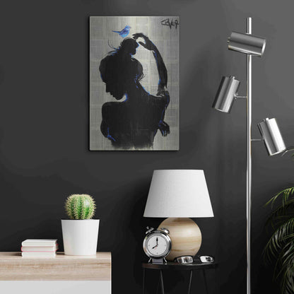 Luxe Metal Art 'Victorys Hope' by Loui Jover, Metal Wall Art,16x24