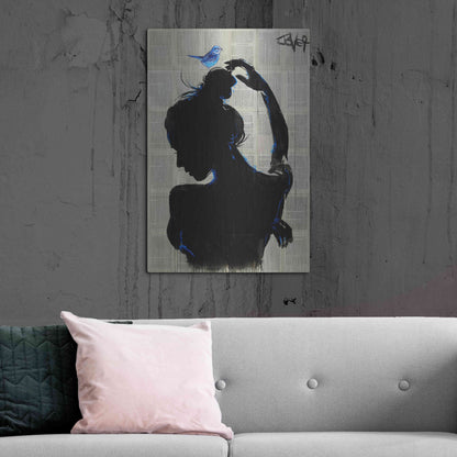 Luxe Metal Art 'Victorys Hope' by Loui Jover, Metal Wall Art,24x36