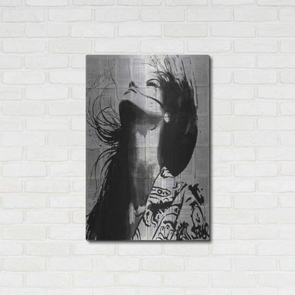 Luxe Metal Art 'Wild Flower' by Loui Jover, Metal Wall Art,24x36