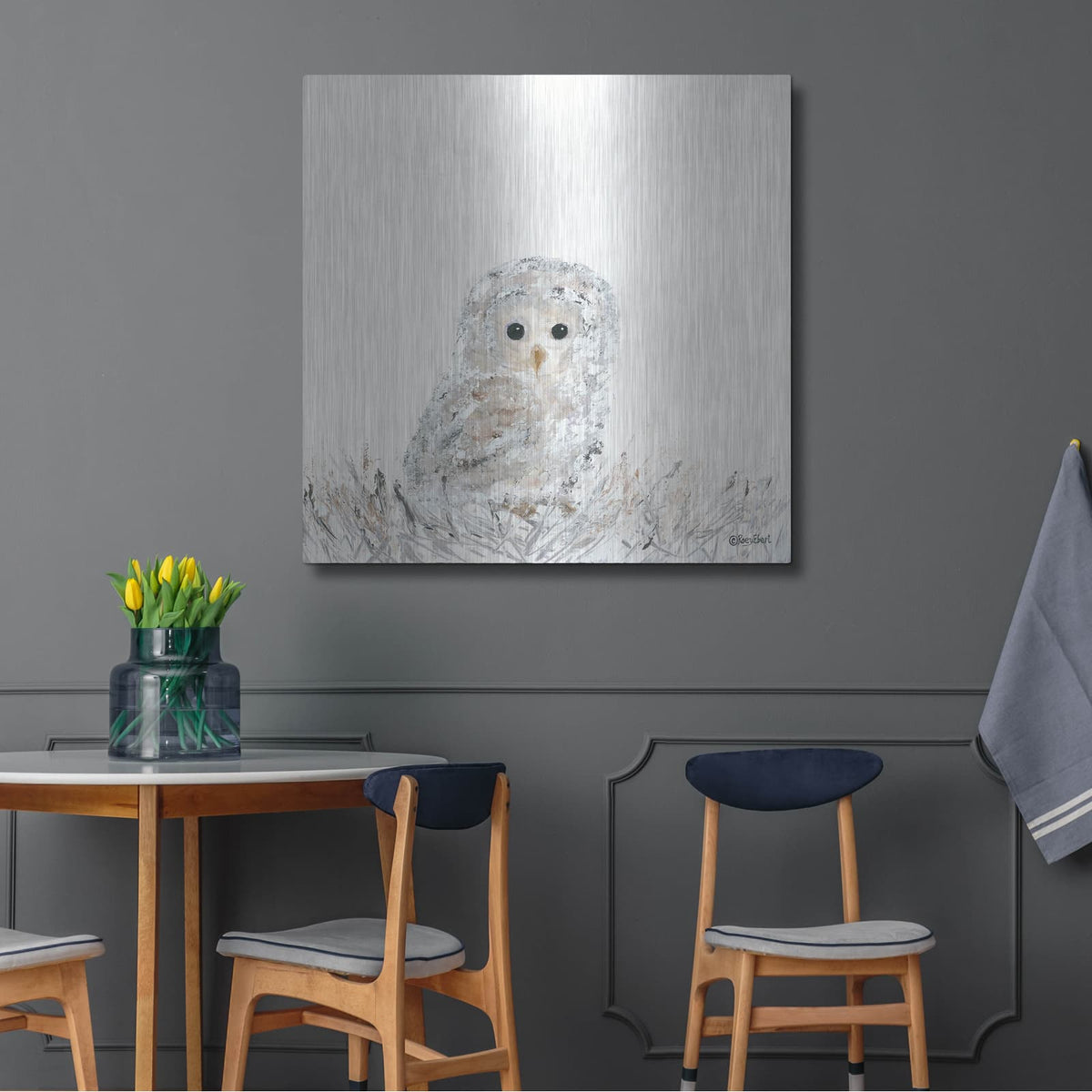 'Good Night Little One' by Roey Ebert – Metal Wall Art, 36x36 room view