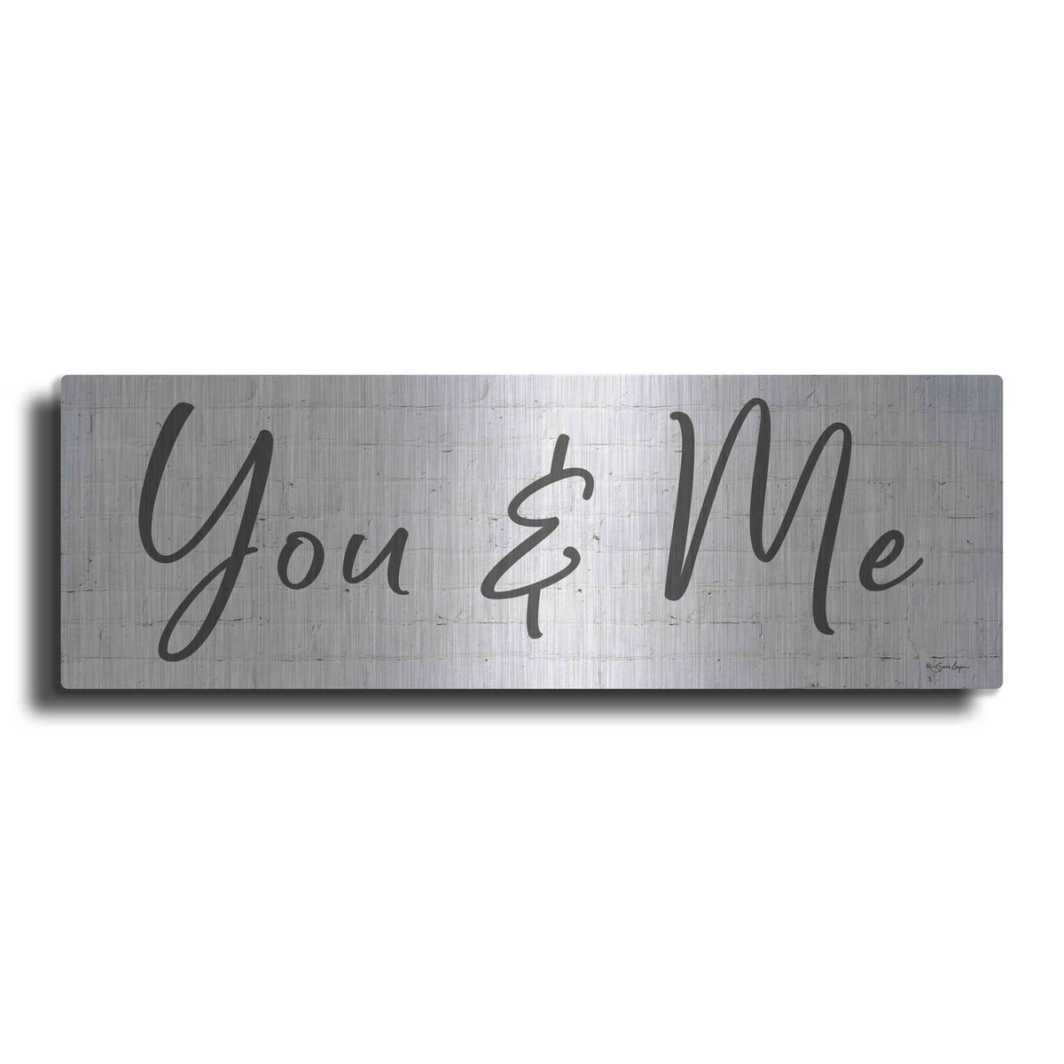 'You & Me' by Susie Boyer – Metal Wall Art