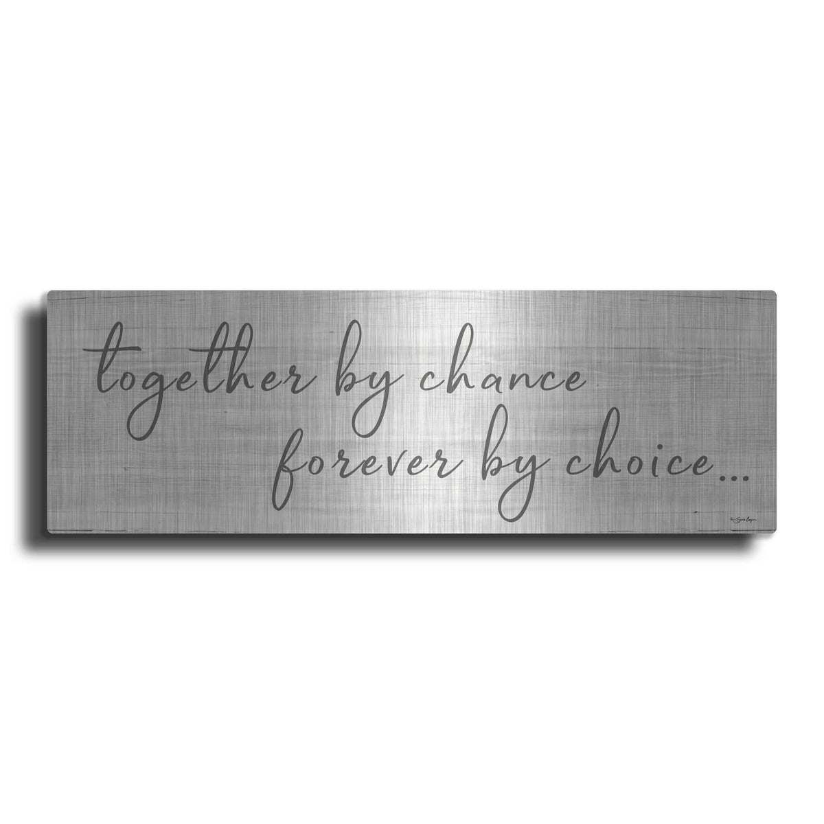 'Together' by Susie Boyer – Metal Wall Art