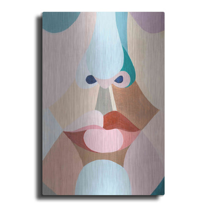 Luxe Metal Art 'Delicate Features I' by Grace Popp, Metal Wall Art
