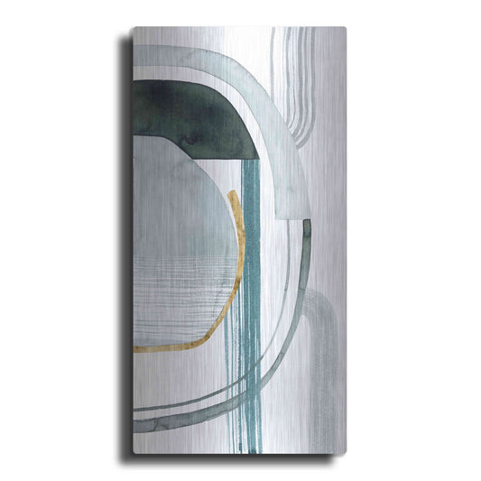 Luxe Metal Art 'Gradient Gears II' by Grace Popp, Metal Wall Art