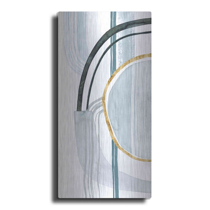 Luxe Metal Art 'Gradient Gears I' by Grace Popp, Metal Wall Art