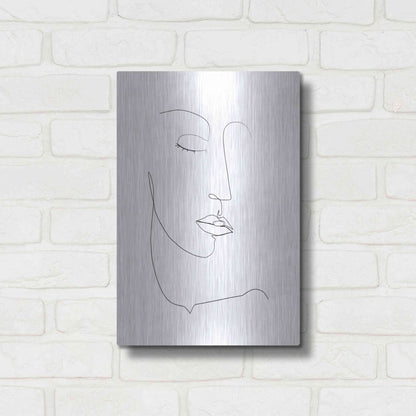 Luxe Metal Art 'Memory of Her II' by Grace Popp, Metal Wall Art,12x16