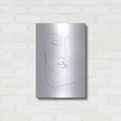 Luxe Metal Art 'Memory of Her II' by Grace Popp, Metal Wall Art,16x24