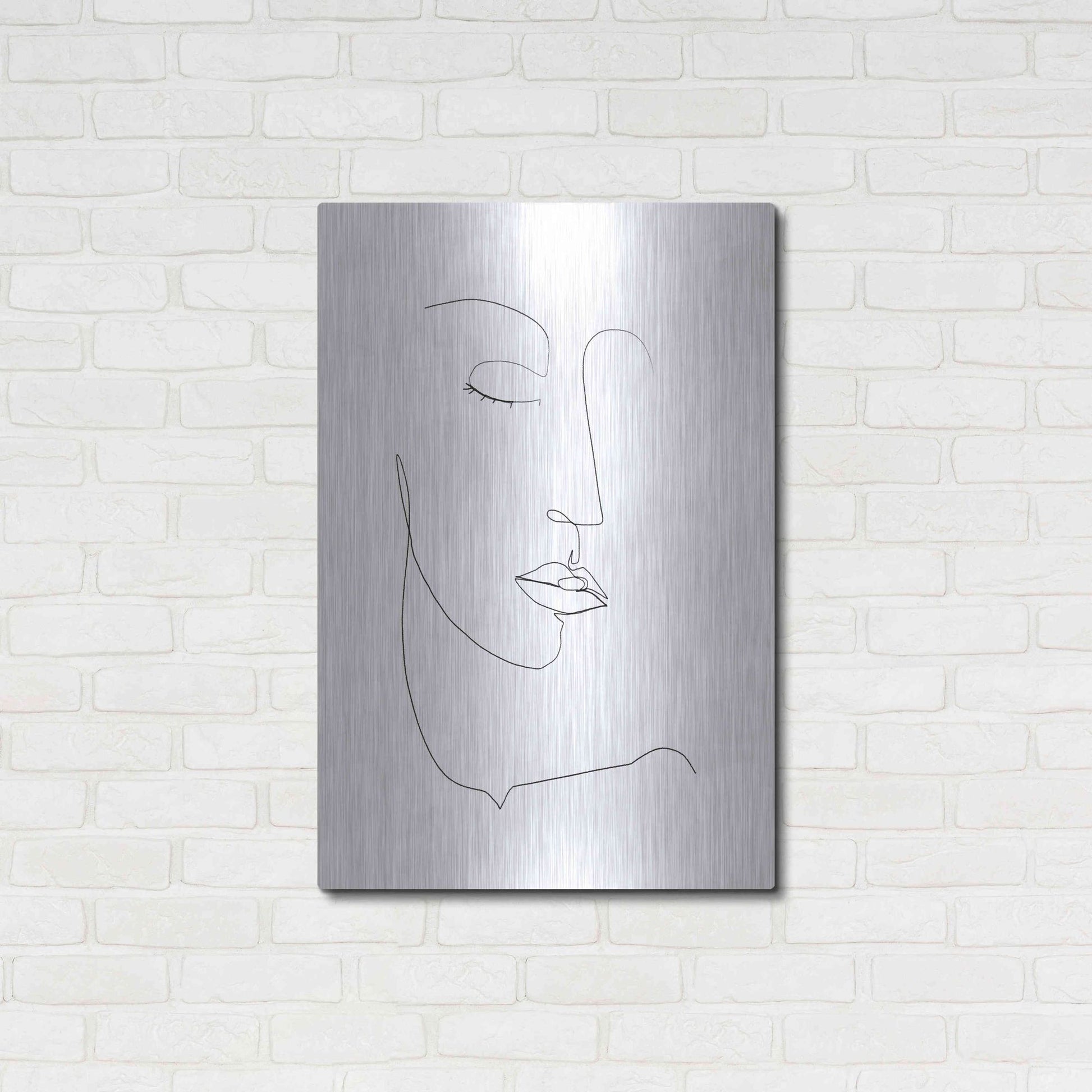 Luxe Metal Art 'Memory of Her II' by Grace Popp, Metal Wall Art,24x36