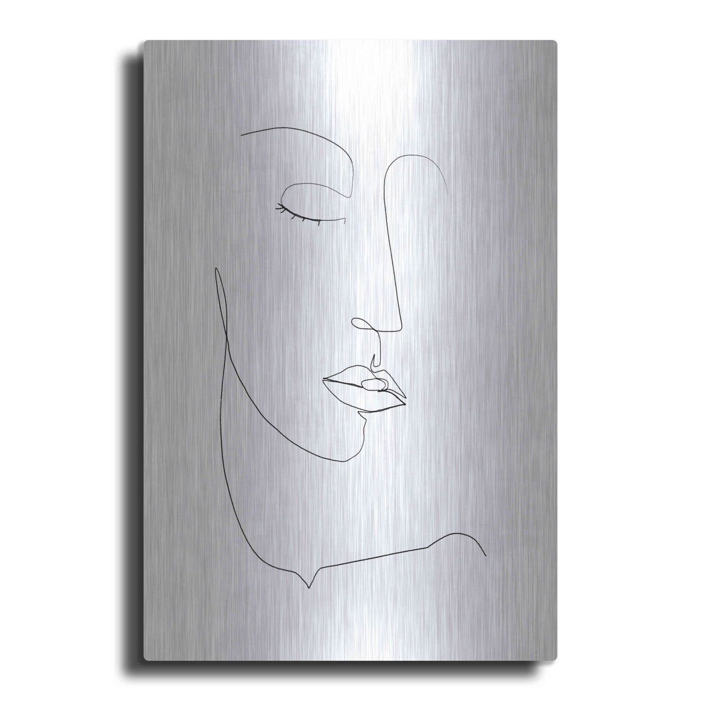 Luxe Metal Art 'Memory of Her II' by Grace Popp, Metal Wall Art